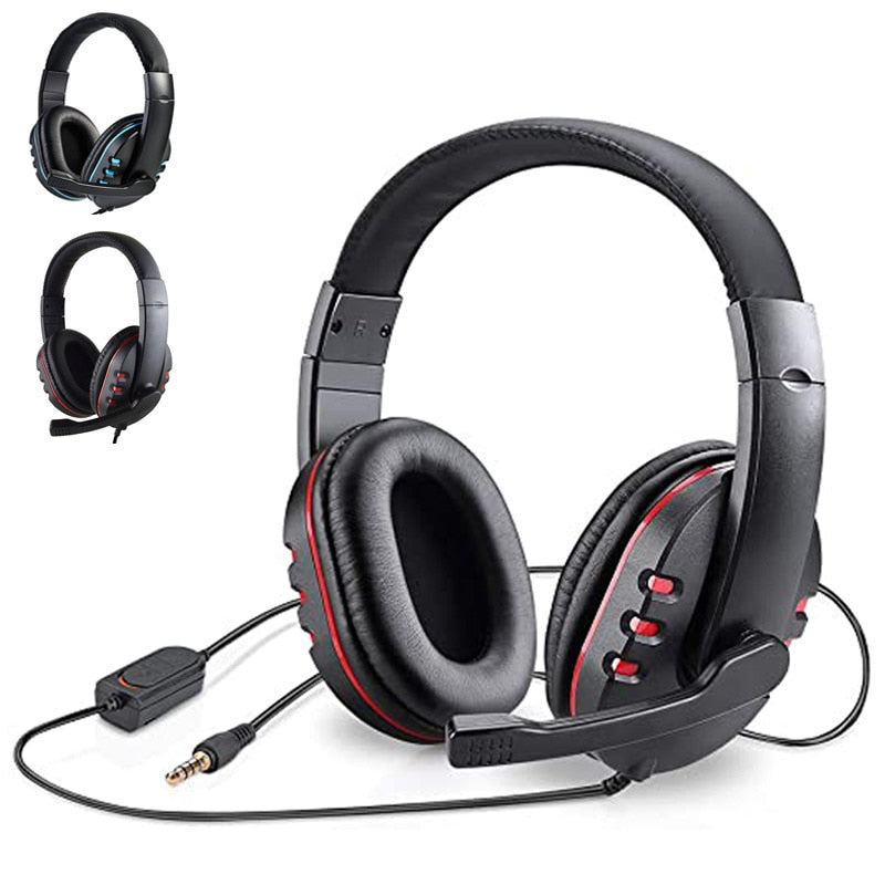 Stereo Surround Headphone 3.6mm Plug Wired Gaming Headset - TragoBarato