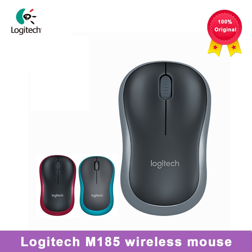 Mouse sem fio Logitech M185 - TragoBarato